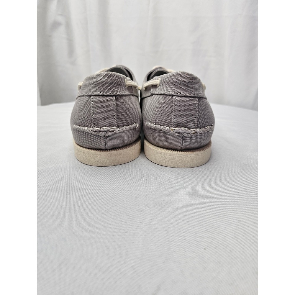Club Room Men's Elliot Lace-Up Boat Shoes Loafers Grey Size 7.5 M NWT - Picture 6 of 10